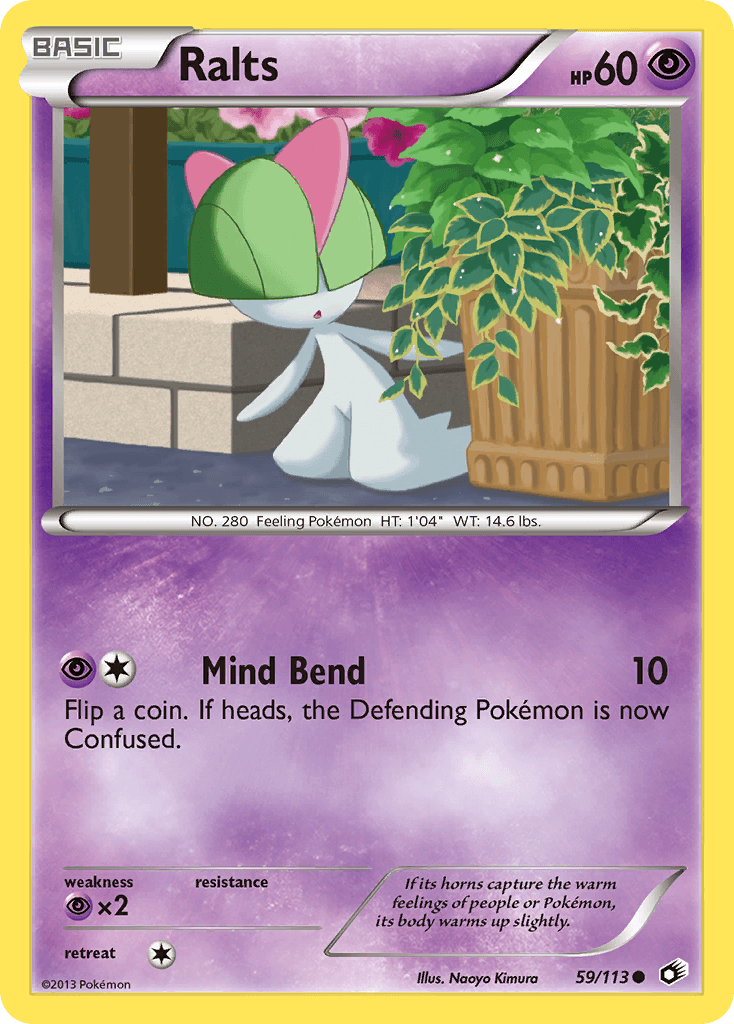 Ralts, Legendary Treasures 59
