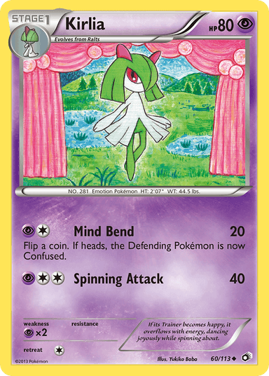 Kirlia, Legendary Treasures 60