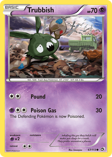 Trubbish, Legendary Treasures 67