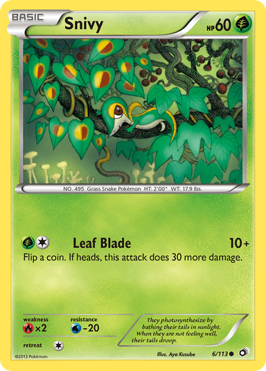 Snivy, Legendary Treasures 6