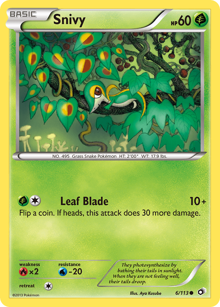 Snivy, Legendary Treasures 6