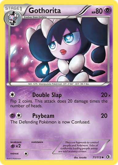 Gothorita, Legendary Treasures 71