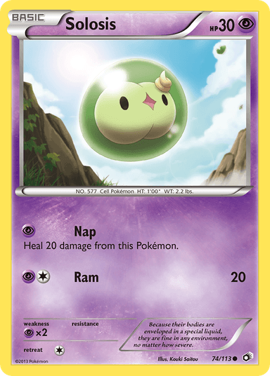 Solosis, Legendary Treasures 74