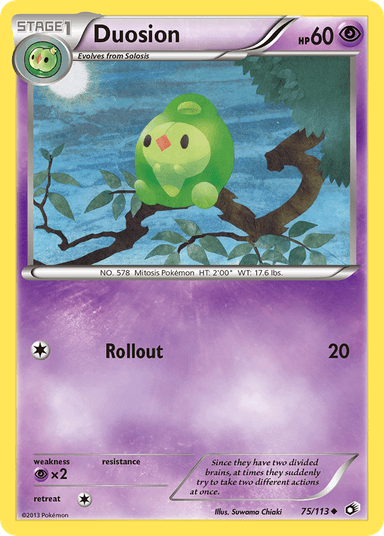 Duosion, Legendary Treasures 75