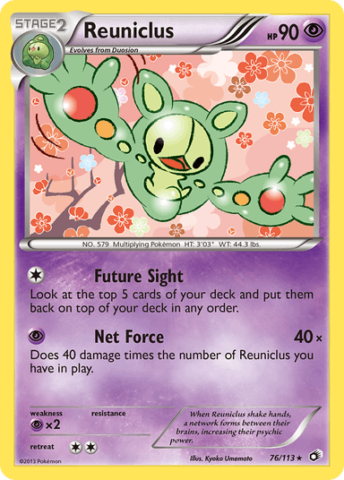 Reuniclus, Legendary Treasures 76