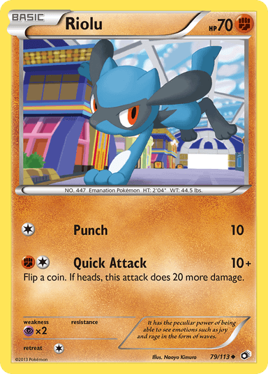 Riolu, Legendary Treasures 79