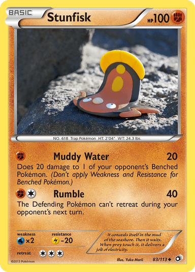 Stunfisk, Legendary Treasures 83