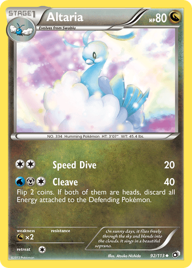 Altaria, Legendary Treasures 92