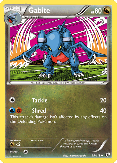 Gabite, Legendary Treasures 95