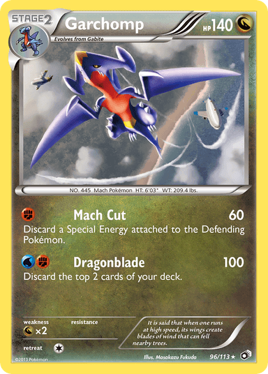 Garchomp, Legendary Treasures 96