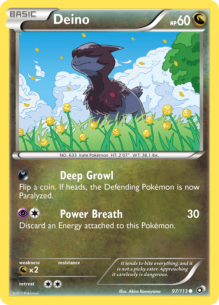 Deino, Legendary Treasures 97