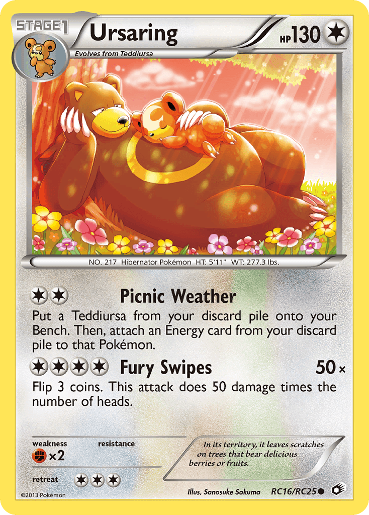 Ursaring, Legendary Treasures RC16