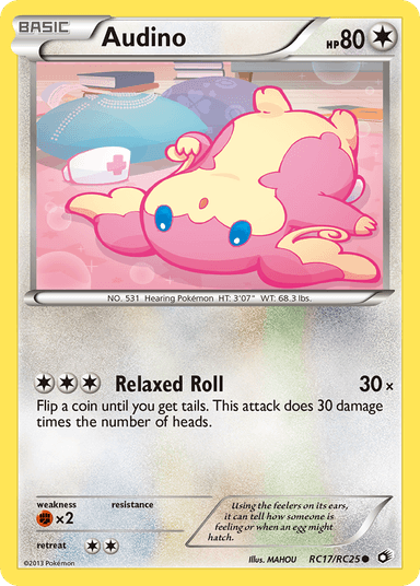 Audino, Legendary Treasures RC17