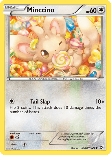 Minccino, Legendary Treasures RC18