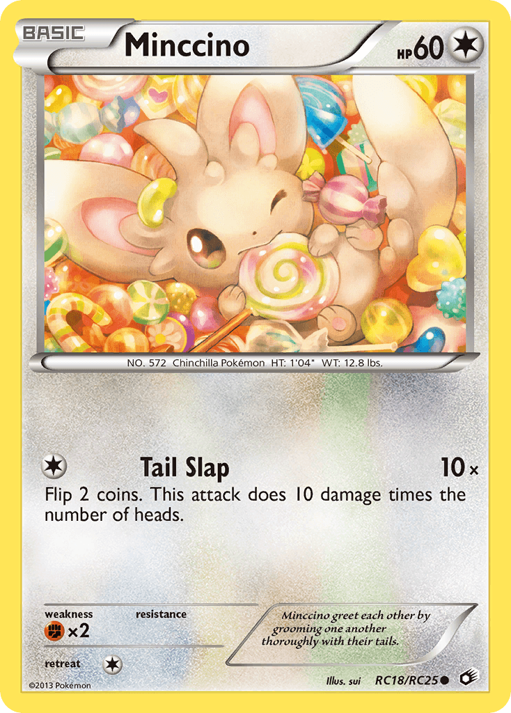 Minccino, Legendary Treasures RC18