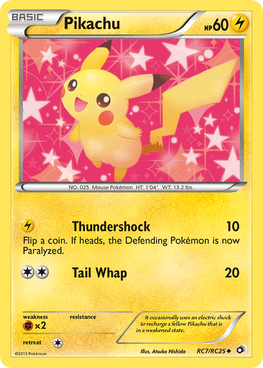 Pikachu, Legendary Treasures RC7