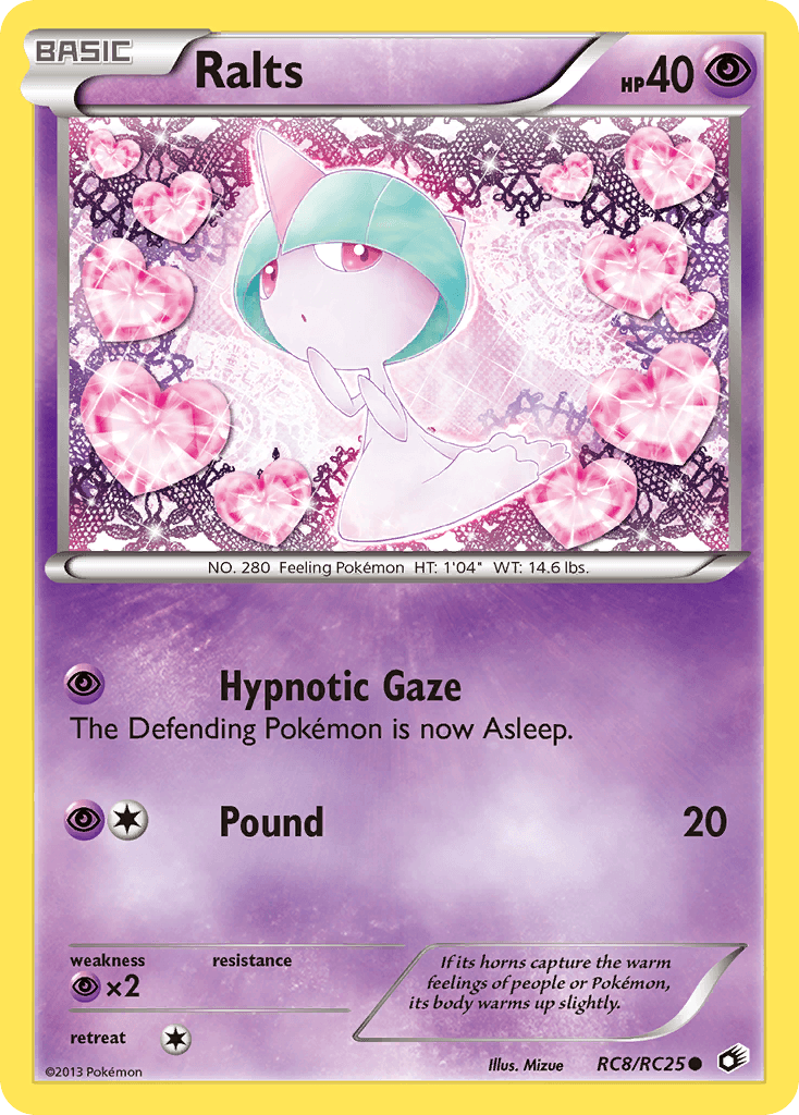 Ralts, Legendary Treasures RC8