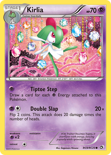 Kirlia, Legendary Treasures RC9
