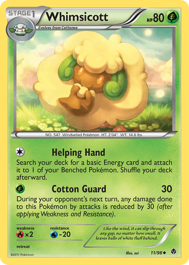 Whimsicott, Emerging Powers 11
