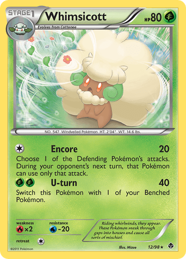 Whimsicott, Emerging Powers 12