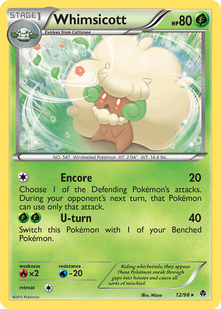Whimsicott, Emerging Powers 12