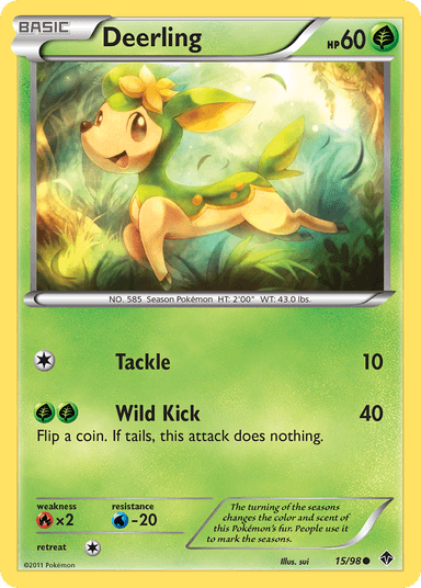 Deerling, Emerging Powers 15