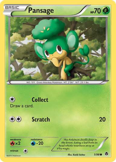 Pansage, Emerging Powers 1