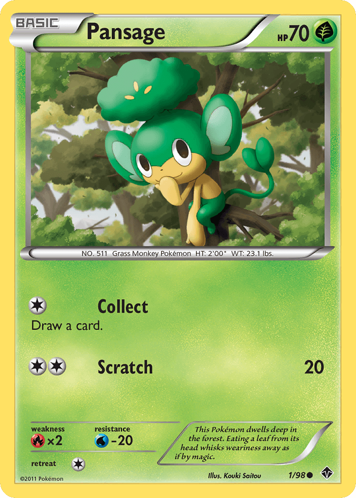 Pansage, Emerging Powers 1