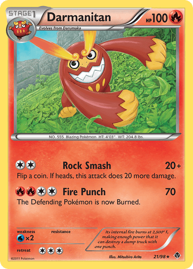 Darmanitan, Emerging Powers 21
