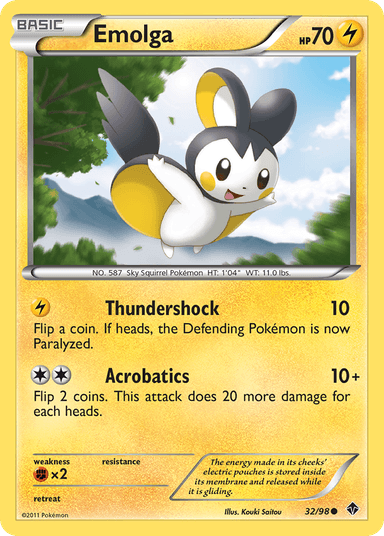 Emolga, Emerging Powers 32