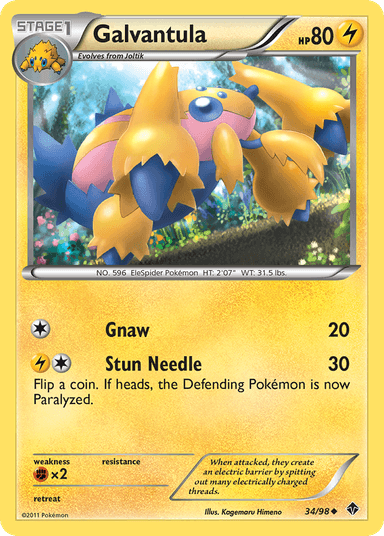 Galvantula, Emerging Powers 34