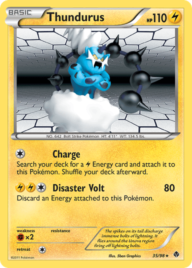 Thundurus, Emerging Powers 35