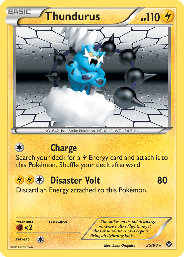 Thundurus, Emerging Powers 35
