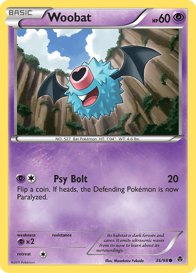 Woobat, Emerging Powers 36
