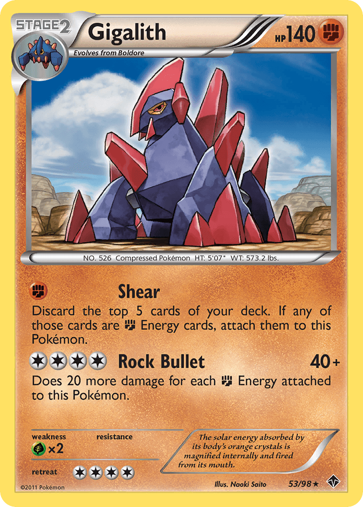 Gigalith, Emerging Powers 53