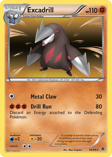 Excadrill, Emerging Powers 56