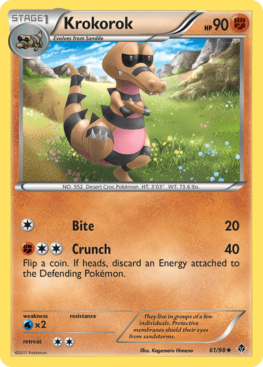 Krokorok, Emerging Powers 61