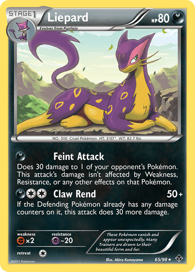 Liepard, Emerging Powers 65