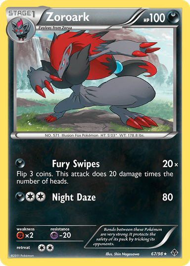 Zoroark, Emerging Powers 67