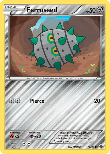Ferroseed, Emerging Powers 71