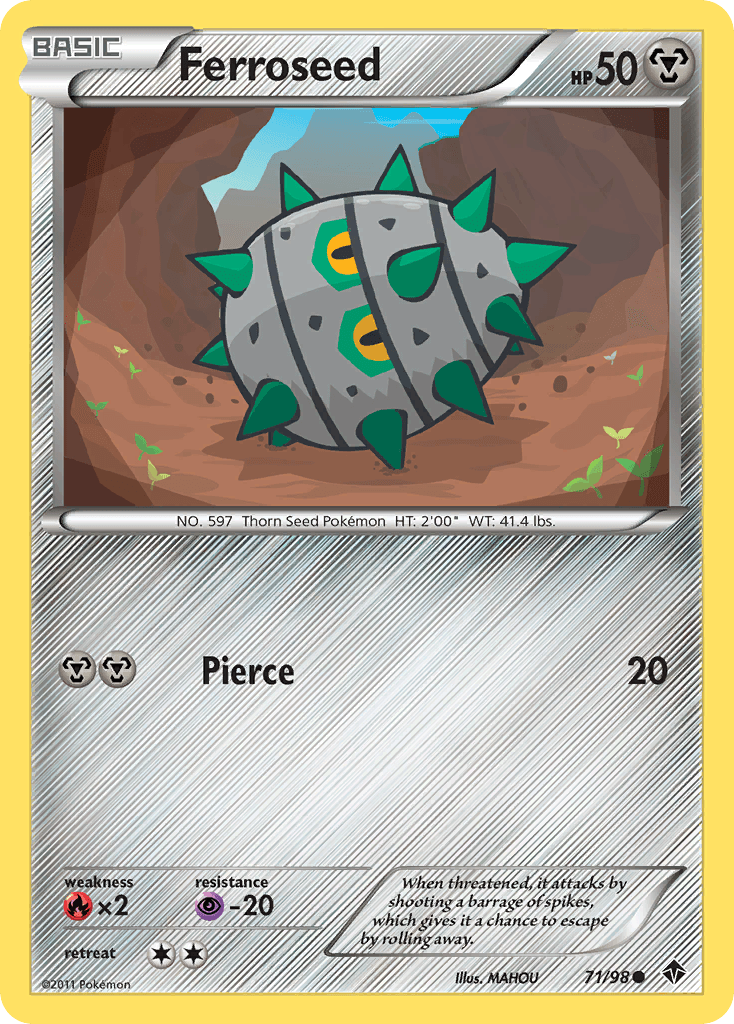 Ferroseed, Emerging Powers 71