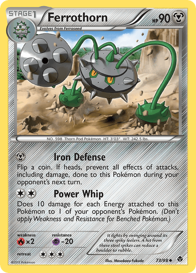 Ferrothorn, Emerging Powers 73