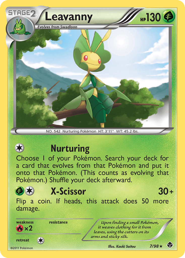 Leavanny, Emerging Powers 7