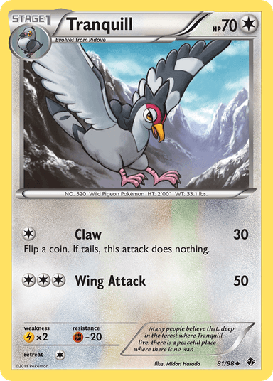 Tranquill, Emerging Powers 81