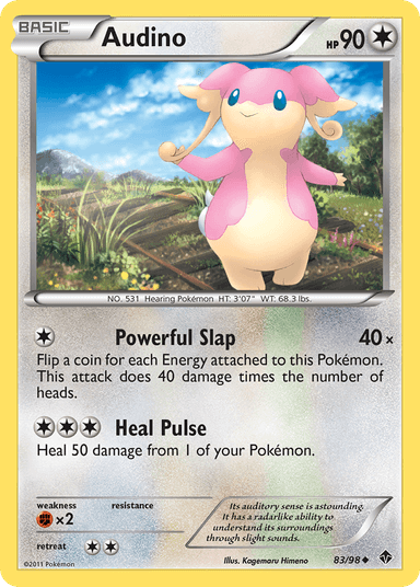 Audino, Emerging Powers 83