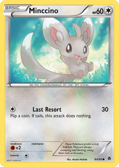 Minccino, Emerging Powers 84