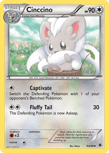 Cinccino, Emerging Powers 85