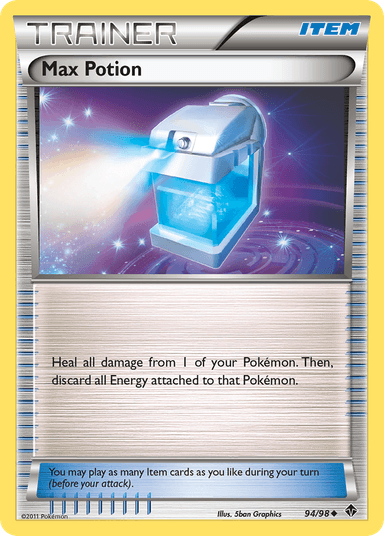 Max Potion, Emerging Powers 94