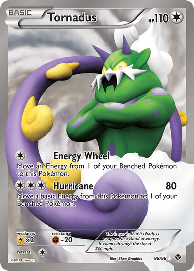 Tornadus, Emerging Powers 98