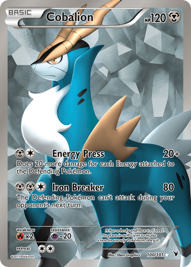 Cobalion, Noble Victories 100